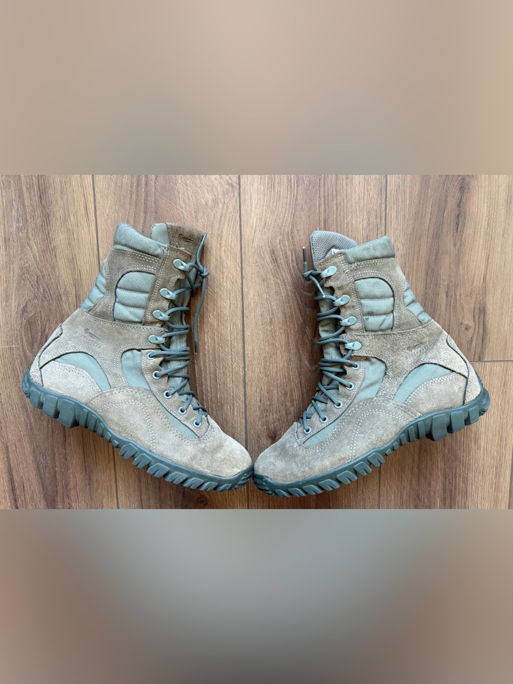 Belleville 633 Sabre Combat Boots Mens 9W Green Made In USA Vibram